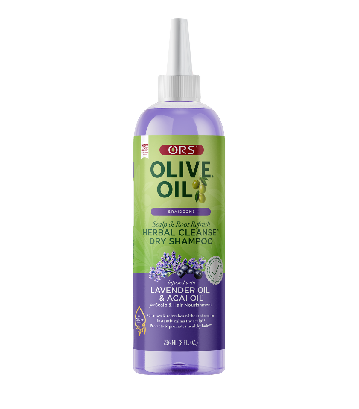 ORS Olive Oil Braidzone shampoing sec vue produit face