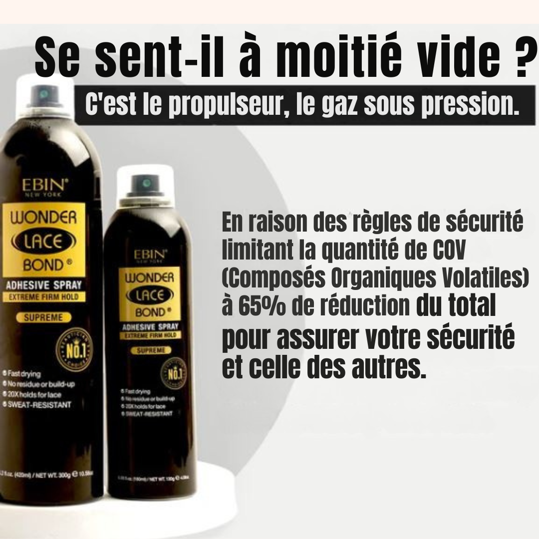 Ebin Lace Bond Klebespray Extrem fester Halt
