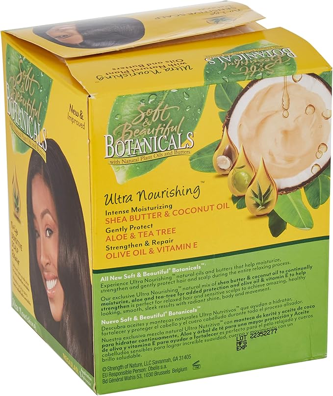 Kit Défrisant Sans Soude Regular – BOTANICALS | Lissage & Soin des Cheveux
