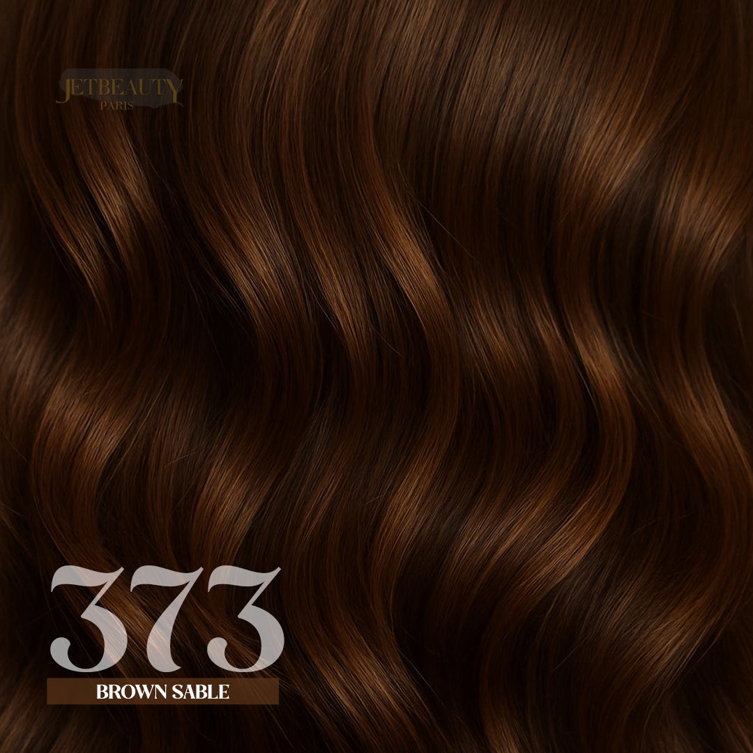 Dunkle und schöne Kastanienblond Haarfarbe Nr. 380