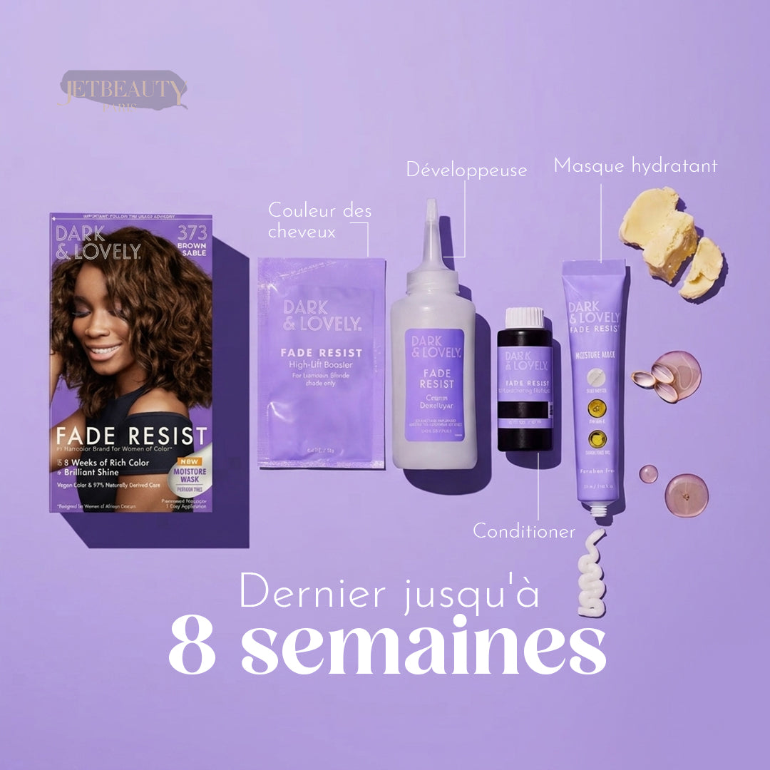Dunkle und schöne Kastanienblond Haarfarbe Nr. 380