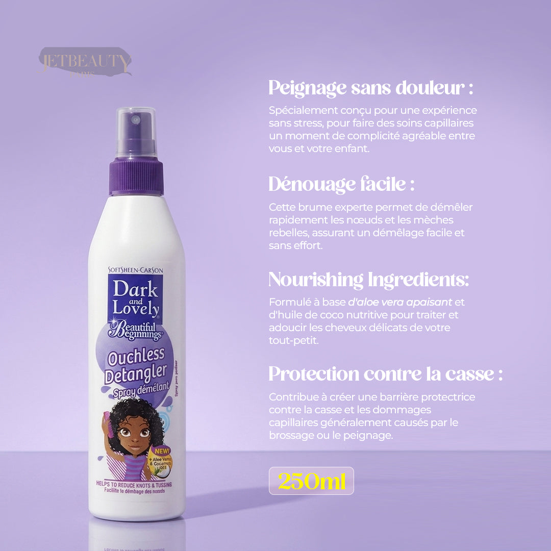 Dark and Lovely Beautiful Beginnings Entwirrungsspray für Kinder | 250 ml