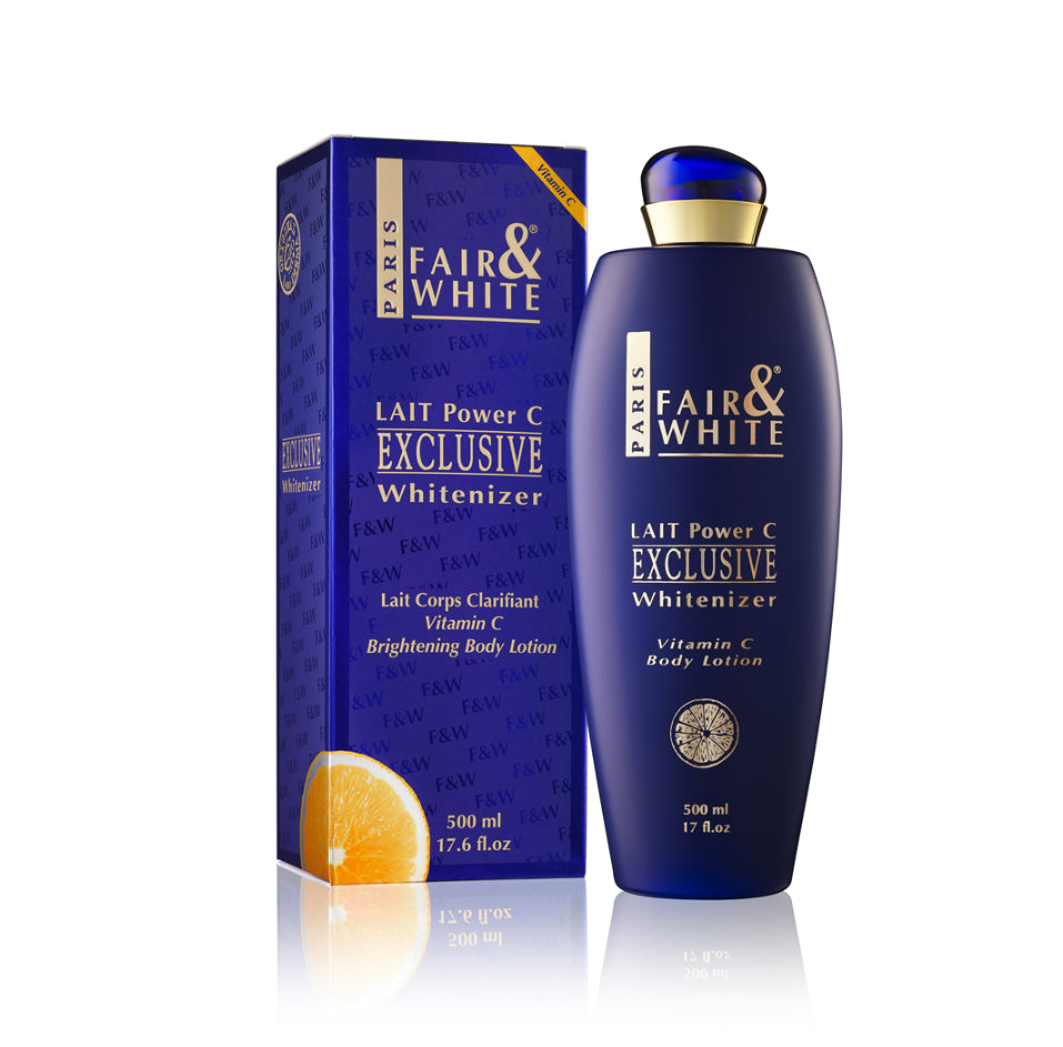 Fair and white Exclusive Vitamin C Lait Corps Eclaircissant | 500ml