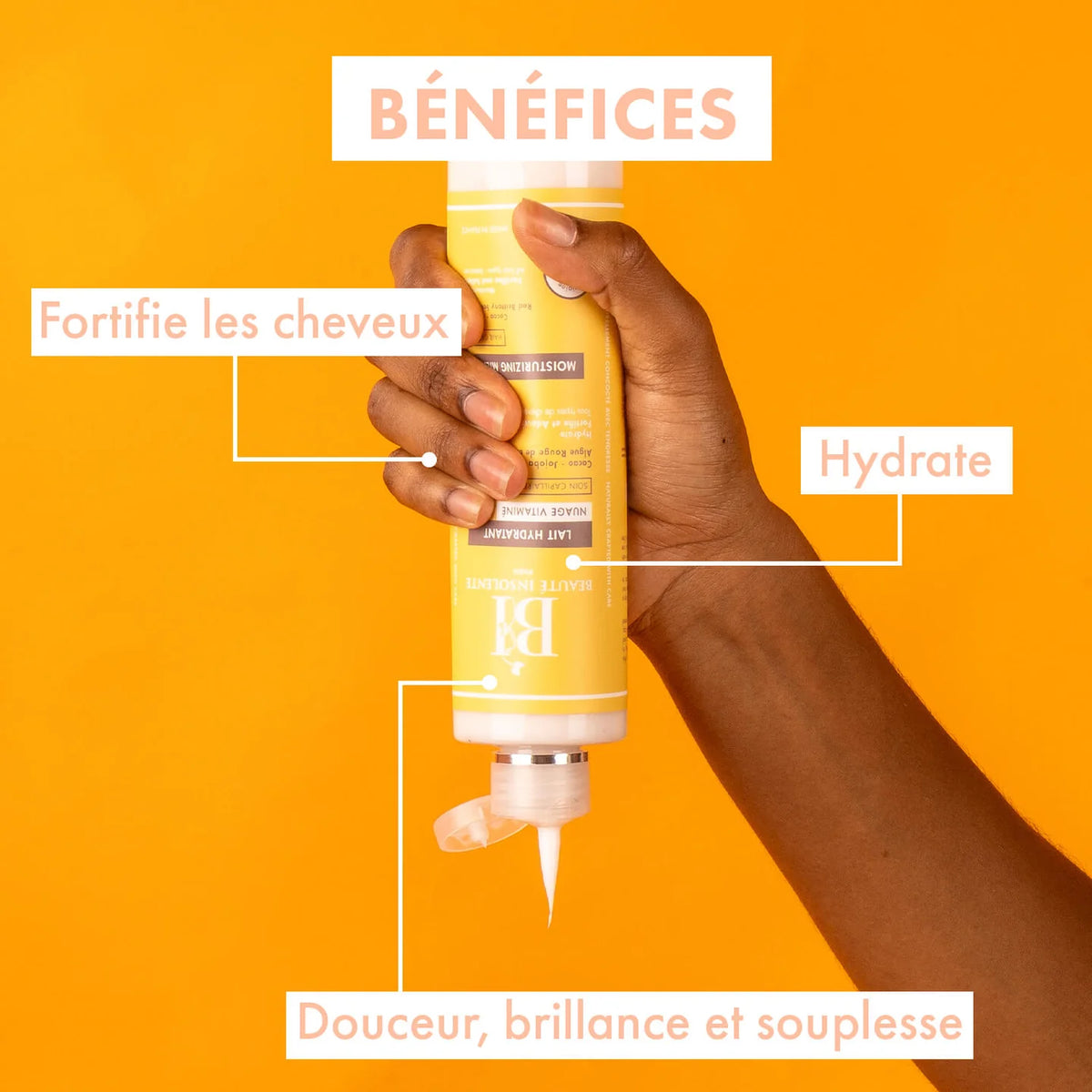 Beauté insolente lait hydratant capillaire - 250ml
