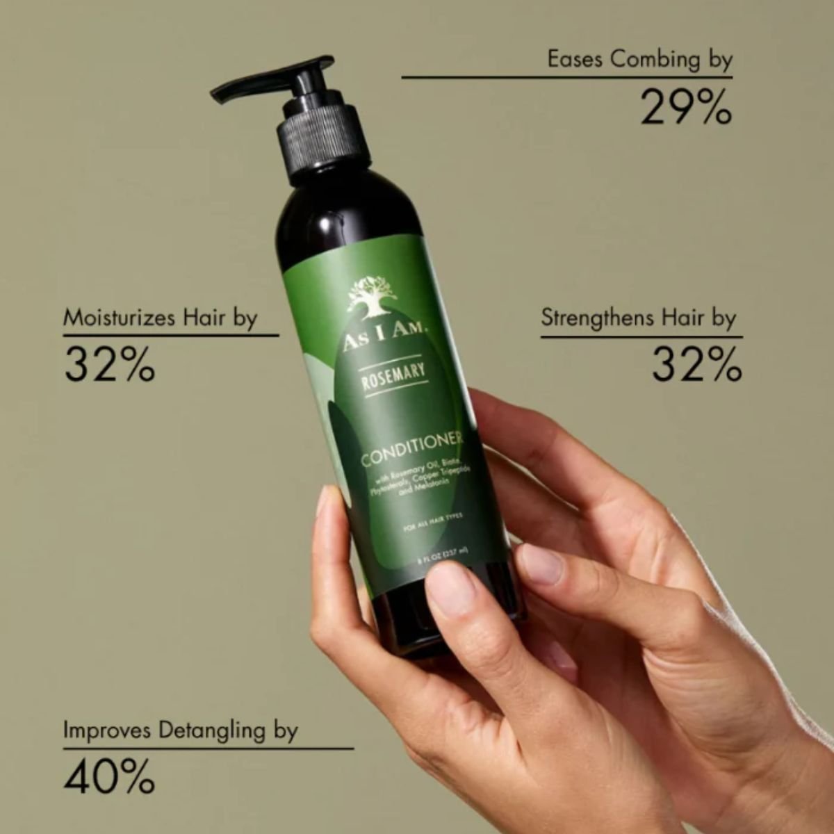 As I Am Rosemary après-shampoing texture