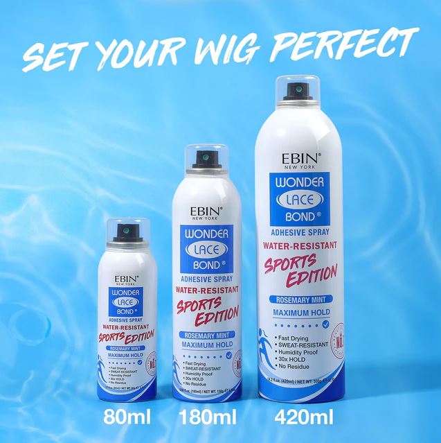 Ebin Lace Bond Klebespray Extrem fester Halt