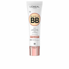 Feuchtigkeitscreme mit Farbe 02 Light L'Oreal Make Up Magic Bb Klar Spf 10 30 ml