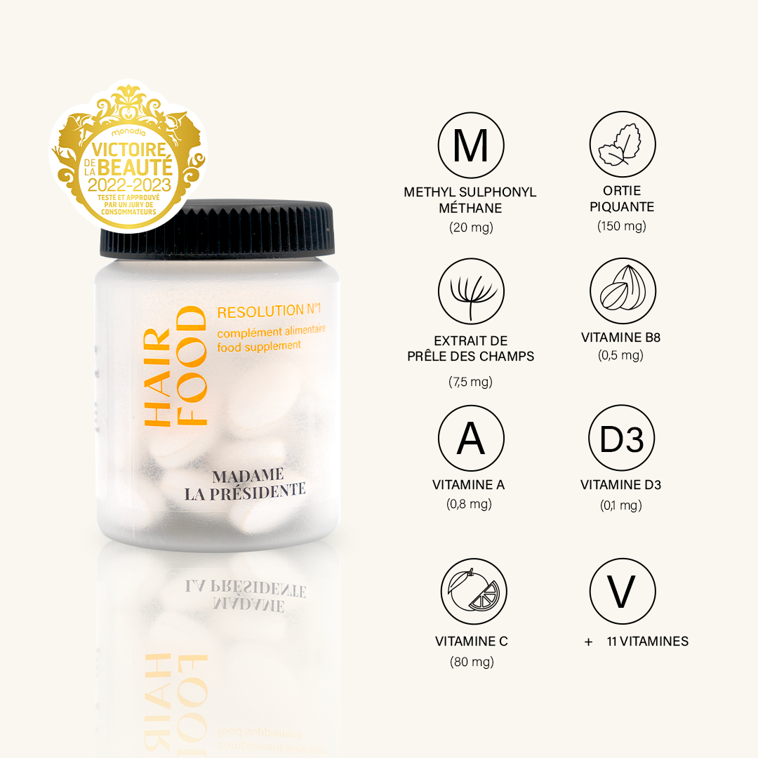 Résolution N°1 Compléments Alimentaires Cheveux