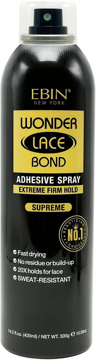 Ebin Lace Bond adhesive Spray extreme firm hold