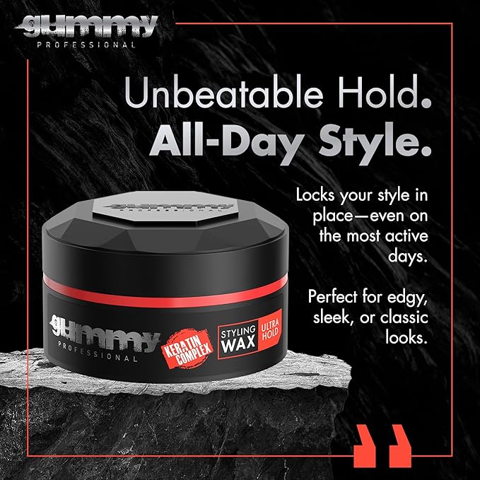 Gummy Professional Styling Wax Ultra Fixation - 150ml