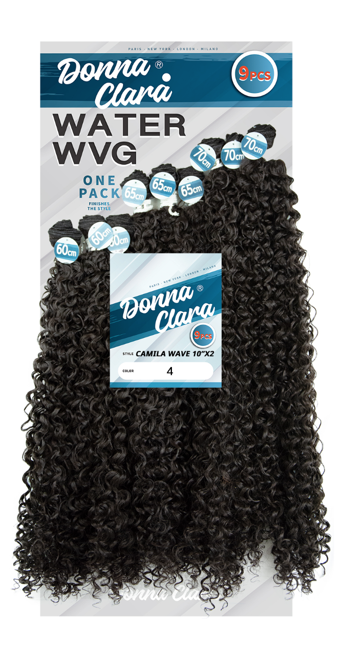 Donna Clara Water Wave Tissage 9 pièces | 14" 16" 18"