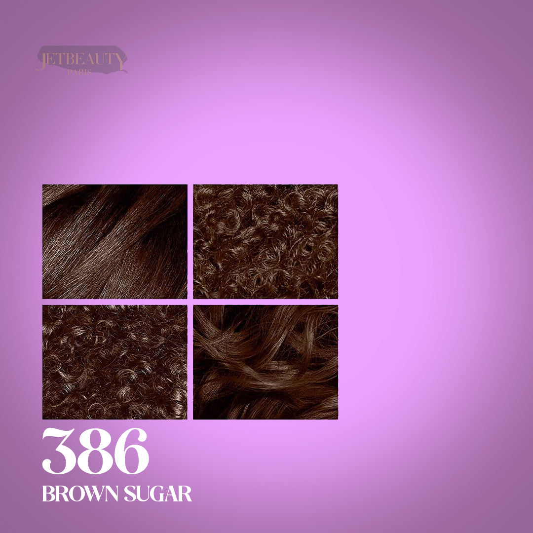 Dunkle und schöne Kastanienblond Haarfarbe Nr. 380