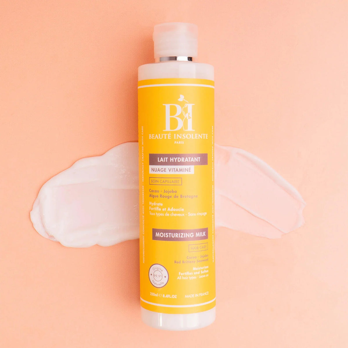 Beauté insolente lait hydratant capillaire - 250ml