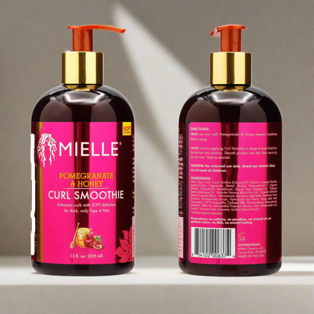 Mielle Curl Smoothie POMEGRANATE & HONEY - 12oz