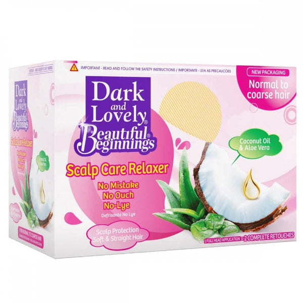 Dark and Lovley Beautiful Beginnings Lye-Free Sclap Care Relaxer | Normales Haar