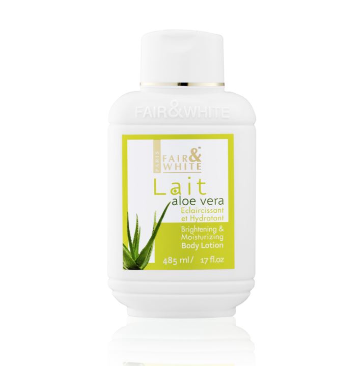 Fair and White Aufhellende Körperlotion Aloe Vera Original | 485 ml