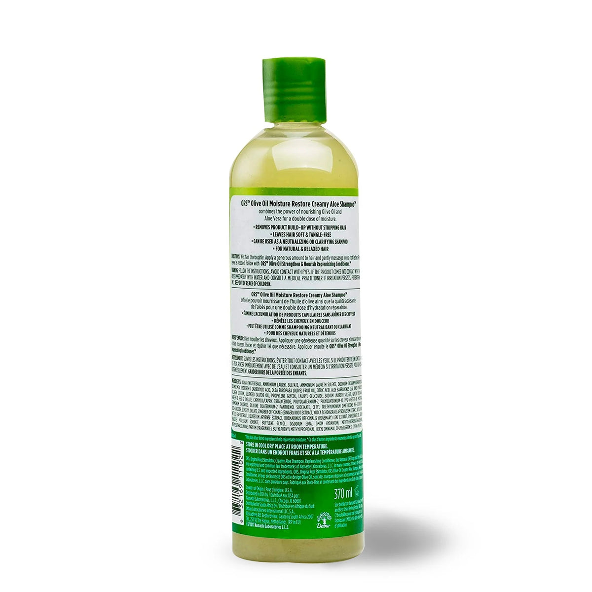 ORS Olivenöl-Shampoo zur Wiederherstellung von Feuchtigkeit, Cremigkeit und Aloe