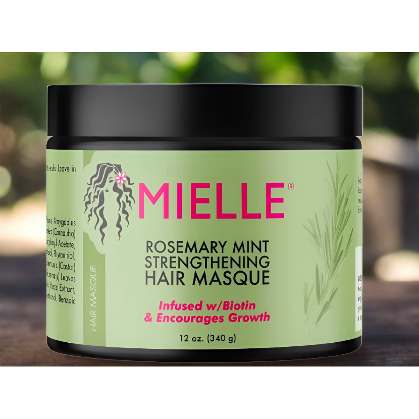 Mielle Organics Rosmarin-Minze stärkende Haarmaske | 12 Unzen