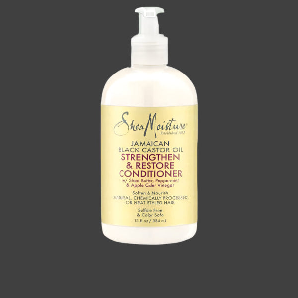 Shea Moisture Jamaican Black Castor Oil Strengthen, Grow &amp; Restore Conditioner | After shampoo 13oz