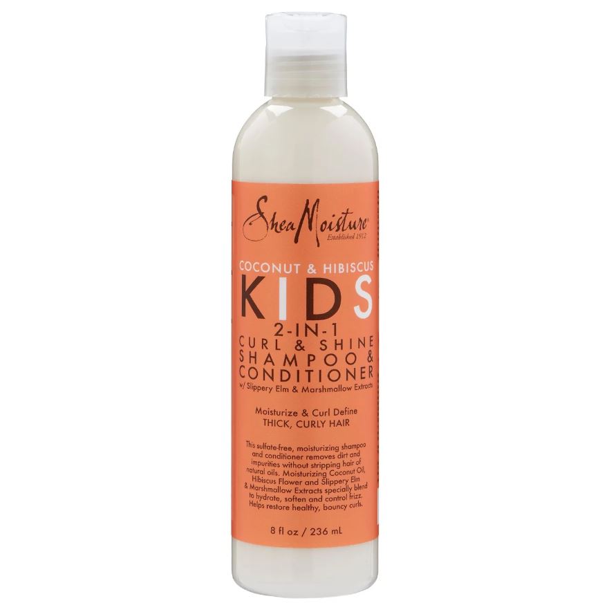 Shea Moisture Kids 2 in 1 Curl &amp; Shine Shampoo-Conditioner | 236 ml