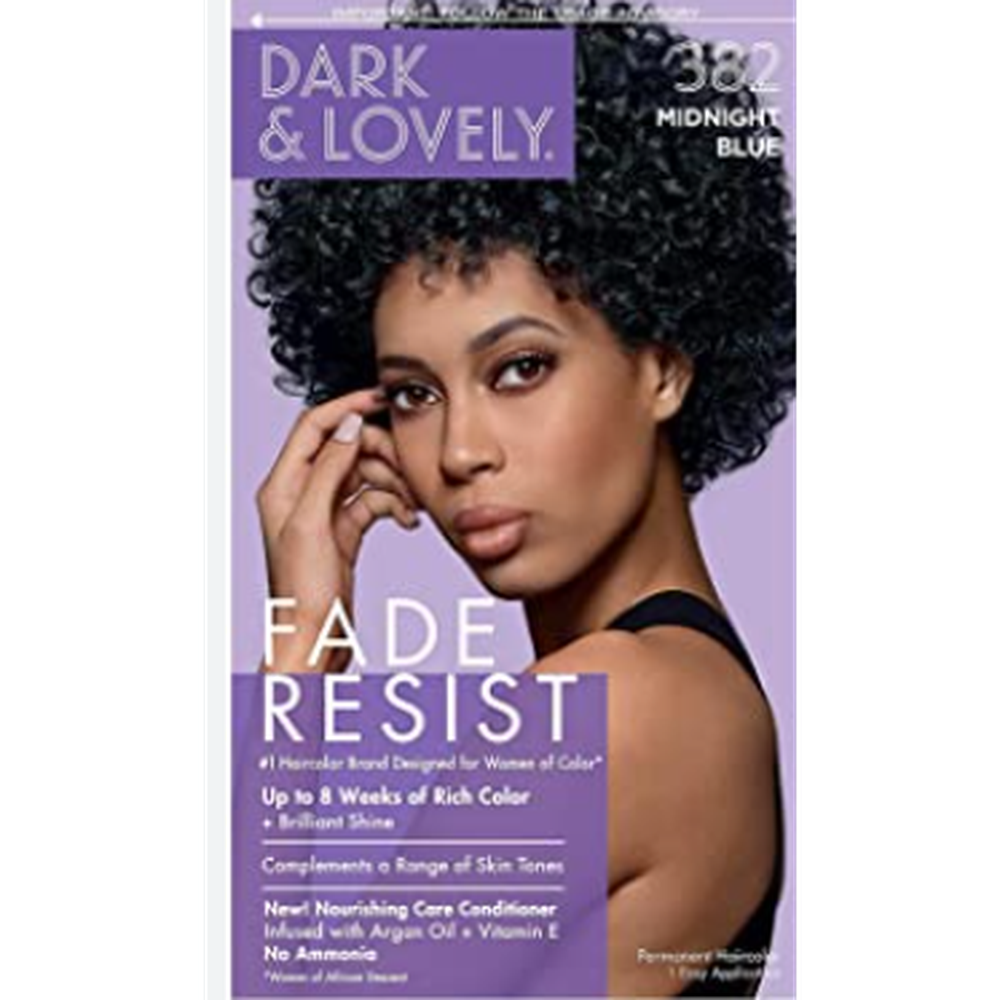 DARK & LOVELY COLOR MIDNIGHT BLUE 382