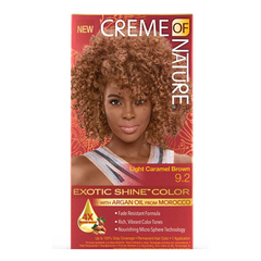 Creme of Nature Exotic Shine Color Helles Karamellbraun