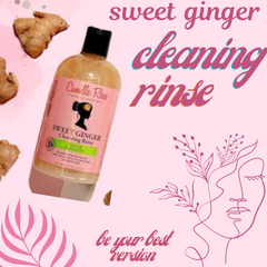 SWEET GINGER – Reinigungsspülung mit Rizinus- und Anisöl. 